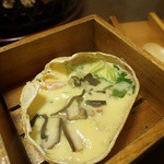 昭恋館 よ志のや - 甲羅での茶碗蒸し