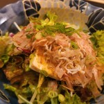 四季彩 新潟站前店 - 豆腐與小魚沙拉