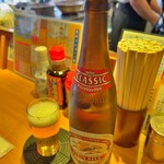 赤垣屋 - 瓶ビール580円