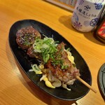 赤垣屋 - 料理写真:なんばステーキ460円