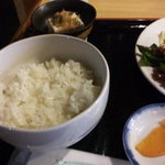Satsuki - 日替わりのご飯と小鉢