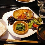 桃栗柿カフェ - 栗プレート