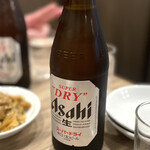 開楽 - 瓶ビールで✨✨