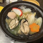 味の宿 花椿 - 牡蠣鍋