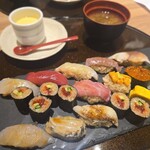 宮城之魚與赤醋之壽司 魚是下酒菜 仙台PARCO2店 - 