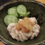 ビストロミルポア - お通しその②白子