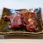 うを徳 - 2026.3 箕島産鰹（かつお）藁焼き大蒜醤油玉葱ポン酢