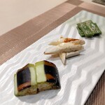 加藤牛肉店 小川のうに - ●野菜焼き