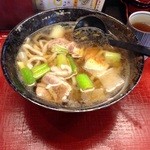 名物げそ天丼と自家製うどん お多福 - 鴨南蛮ウドン！