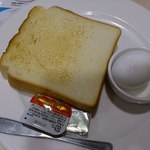 ガスト - トースト&ゆで卵セット　299円（税抜）