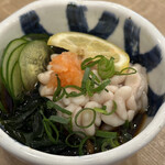 磯丸水產 郡山站前店 - 白子ポン酢549日圓（含稅）