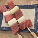 磯丸水產 郡山站前店 - 葱串1串329日圓（含稅）