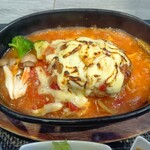 ポルト - 煮込みトマトチーズハンバーグ￥1300