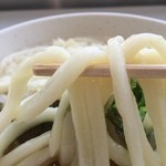 本庁食堂 - 麺はモチモチ度良し♪