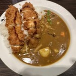 ＣｏＣｏ壱番屋 - 手仕込みハサミカツカレー野菜トッピング　3辛