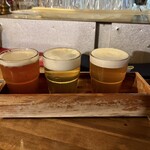 ALE HOUSE 加美屋 - 3種飲み比べ♪