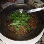 10 Corner - 有頭エビと春雨の蒸し煮・・下にエビが隠れています