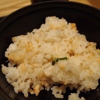 黒毛和牛専門 天の幸山の幸 淀屋橋店  - 鮭と三つ葉の混ぜご飯