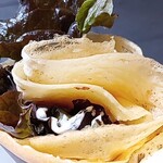 モミアンドトイズ - 料理写真:14番の アイスバナナチョコホイップクレープ