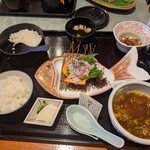 郷土料理 かどや - 料理写真:鯛めし全容
