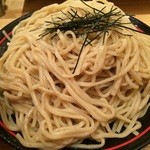 地球の中華そば - つけそば 大盛　2015年2月