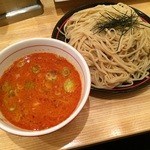 地球の中華そば - 坦々つけそば　2015年2月