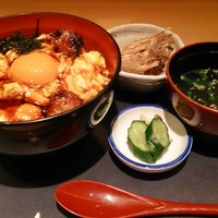 名古屋コーチン 鳥しげ - 親子丼セット