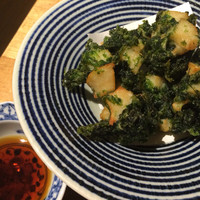 和彩厨房 KATURA - 生海苔とホタテのかき揚げ