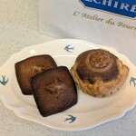 エシレ・ラトリエ デュ ブール - フィナンシェ…ちょっと焼きすぎじゃないですか