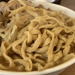 どでん - 「ラーメン小(200g)ニンニクどでんやさい増しあぶらどでん」¥1050+「豚増し」¥400+「生玉子」¥50