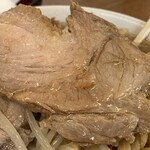 どでん - 「ラーメン小(200g)ニンニクどでんやさい増しあぶらどでん」¥1050+「豚増し」¥400+「生玉子」¥50