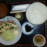 No. 1 popular young chicken tartare special fried Nanban set meal