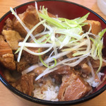 北海道ラーメン　小林屋 - チャーシュー丼250円