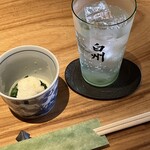酒と蕎麦 まき野 - 白州のハイボール