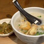 鬼貝 - 貝出汁粥　半粥