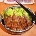 さだやん - 国産牛ハラミ丼590円