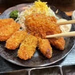 沢庵 - カキフライリフト①