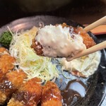 沢庵 - カキフライリフト②（タルタルソース＆ソース付き）