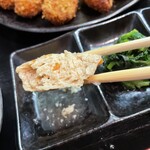 沢庵 - がんもどき（断面）