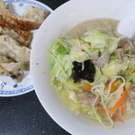 福来軒 - 料理写真:タンメン＆餃子