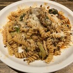 トラットリア クアルト - メインのパスタ（牛挽肉と野菜のボロネーゼ）