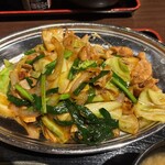 おはな - ホルモン炒め定食