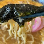 まるや - 海苔を巻いて