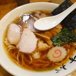 白河手打中華そば こすが - ワンタン麺(1,200円)