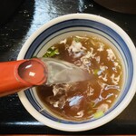 そば処 志ほ川 - 蕎麦湯