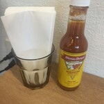 かめキッチン - 卓上調味料はハバネロ