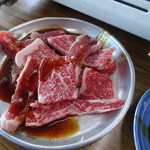 味の店 藤村屋 - 国産黒毛和牛カルビ500円