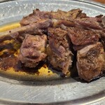 骨付鳥かもん - 『おやどり(ごはんと鳥スープが付いた定食)』(税込み1100円)