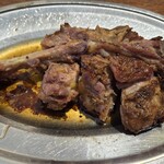 骨付鳥かもん - 『おやどり(ごはんと鳥スープが付いた定食)』(税込み1100円)