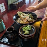 そば処あおき - 連れの天おろし蕎麦